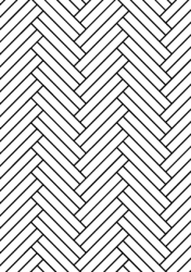 Bembe Polska Meisterparkett Jodełka dąb Natur - potrójna (3,07 m2) - Oferta dotyczy jednego opakowania 3,07 m2 - wzór potrójny